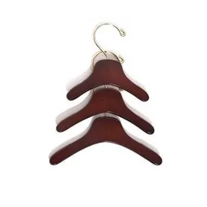 Pet Clothing Hanger Mahogany