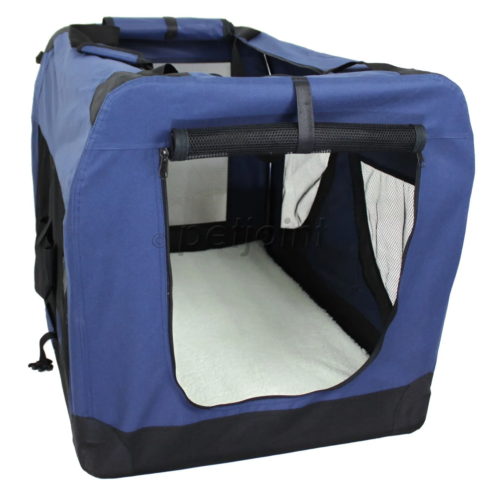 Pet Soft Crate Portable Puppy Dog Cat Carrier Travel Cage Medium #2