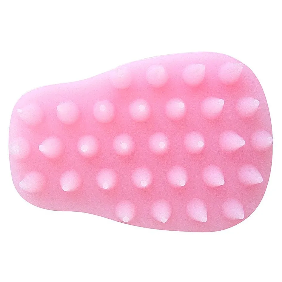 Petz Route - Rubber Grooming Brush for Dogs and Cats (Pink)