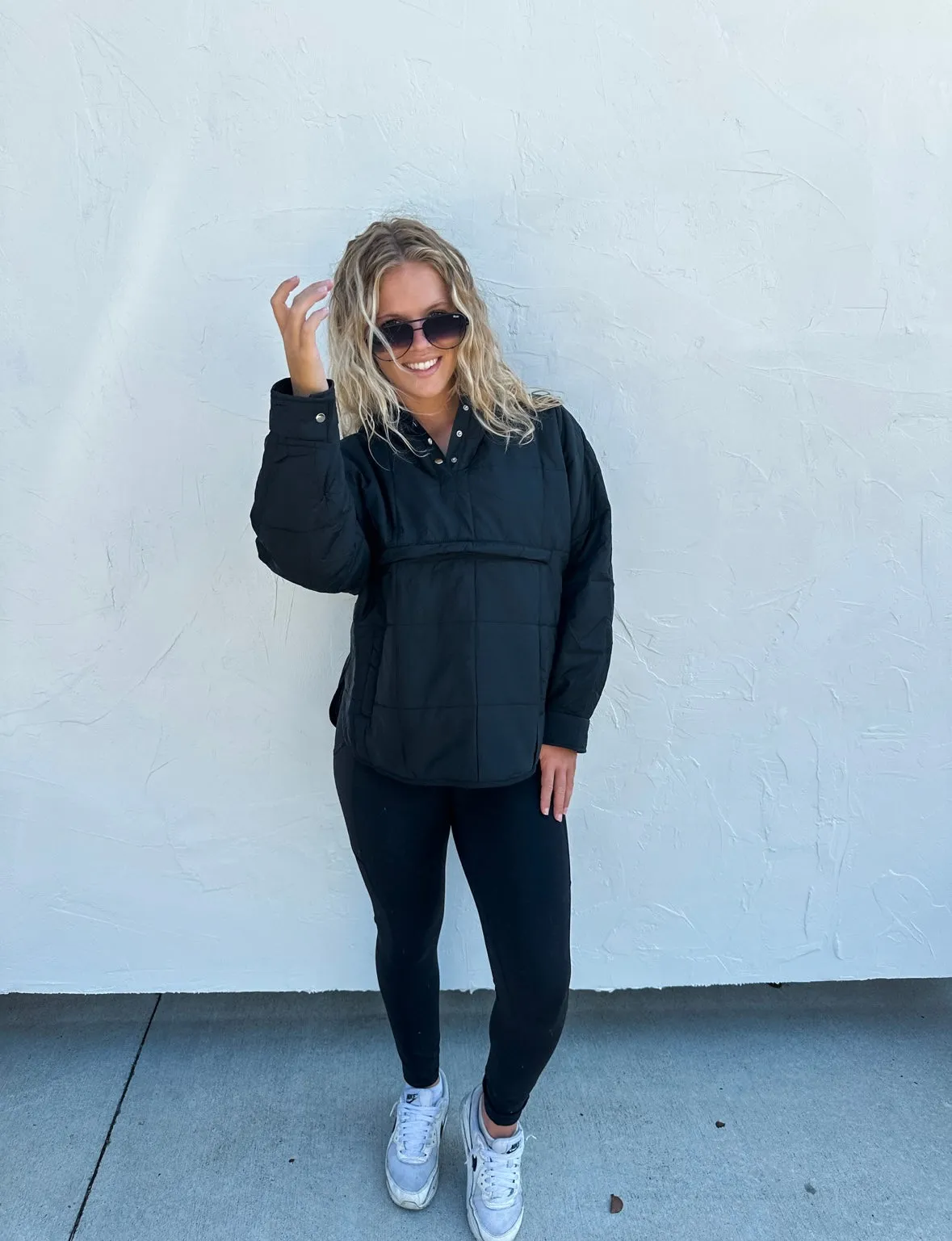 Peyton Puffer Jacket - Black