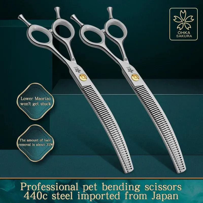 Refined Curved Thinning Scissors 7.0 & 7.25 Inch