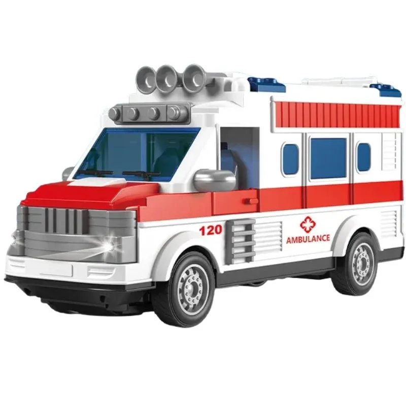 Remote Control Ambulance Model with Light and Sound