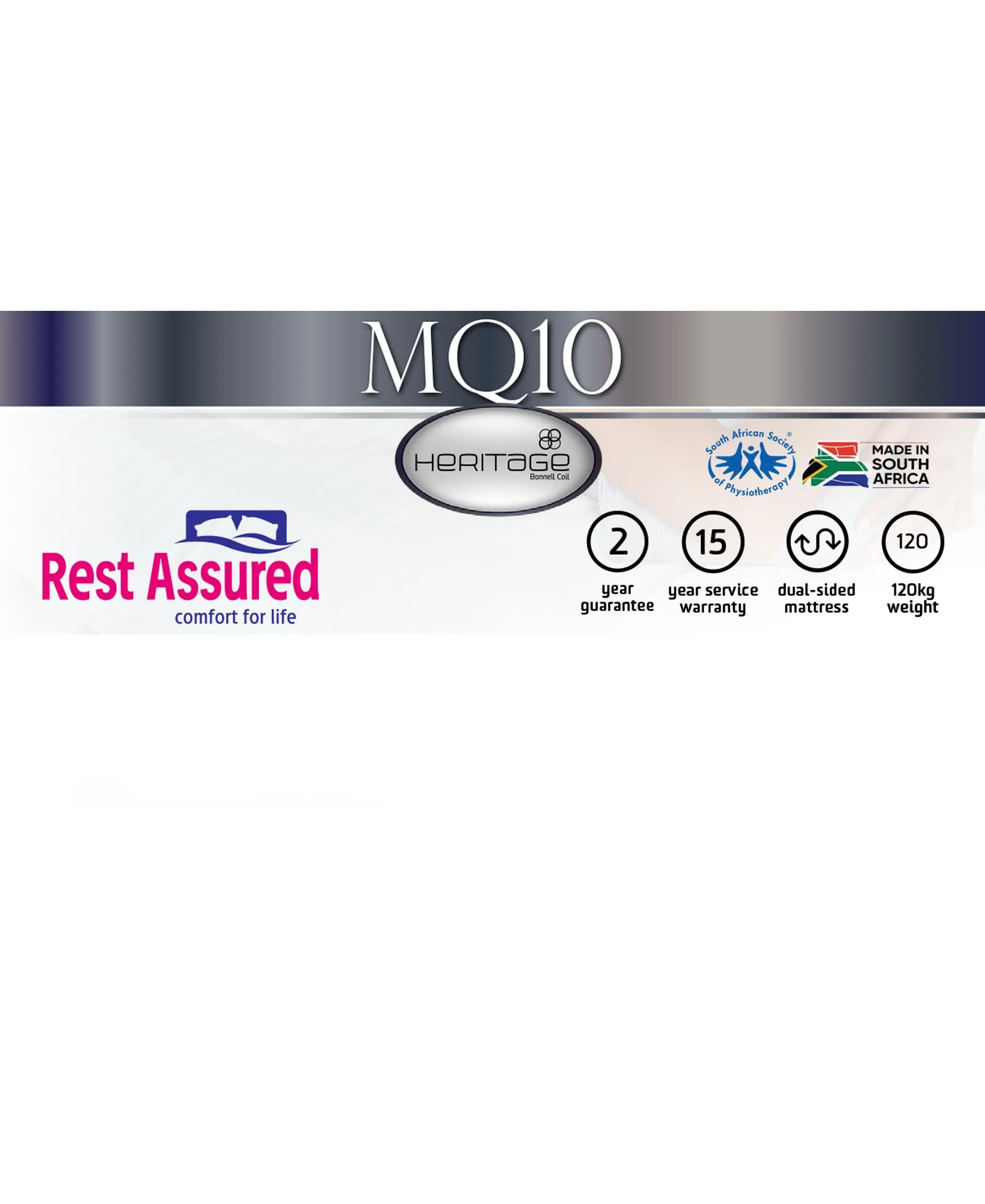 Rest Assured MQ10 Queen Bed