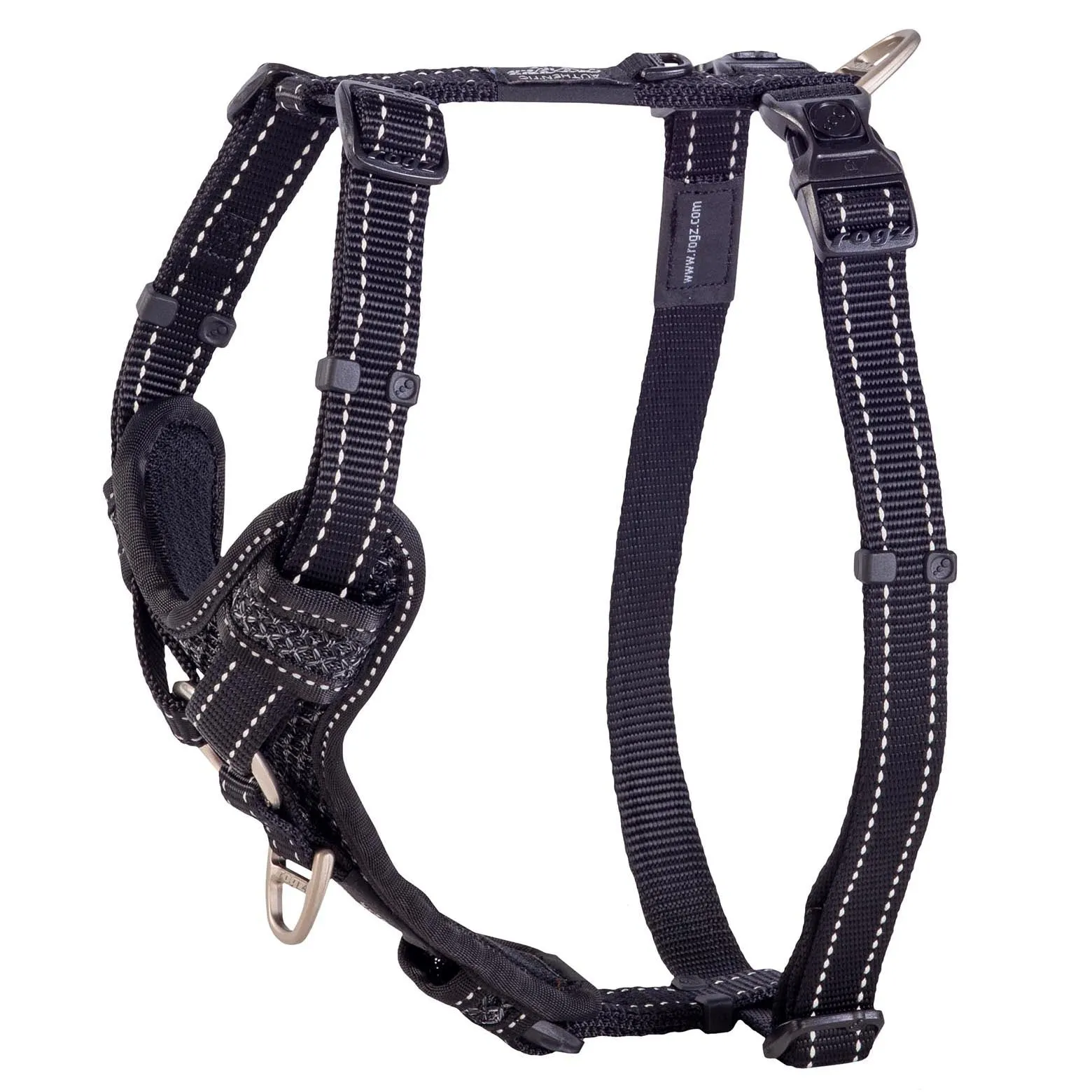 Rogz Control Dog Harness Black Large