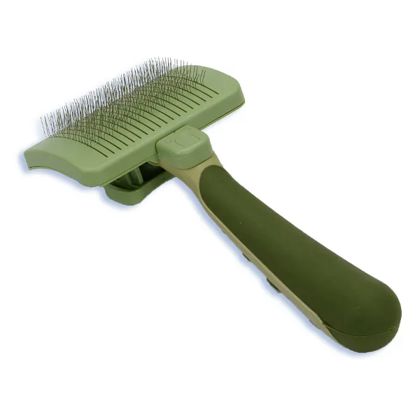 Safari® Cat Self-Cleaning Slicker Brush