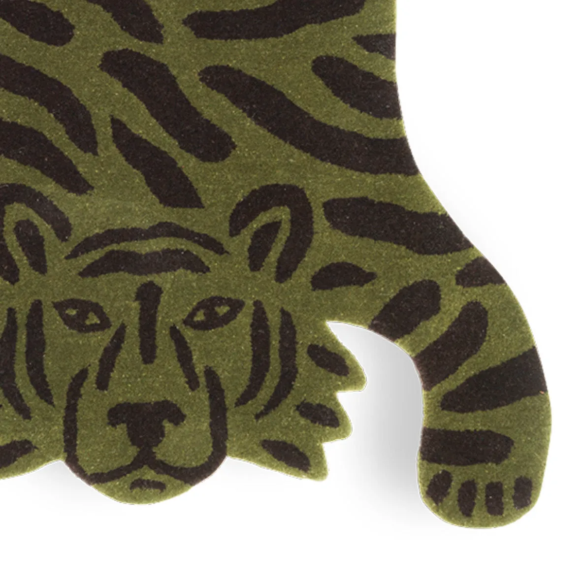 Safari Tufted Rug Tiger