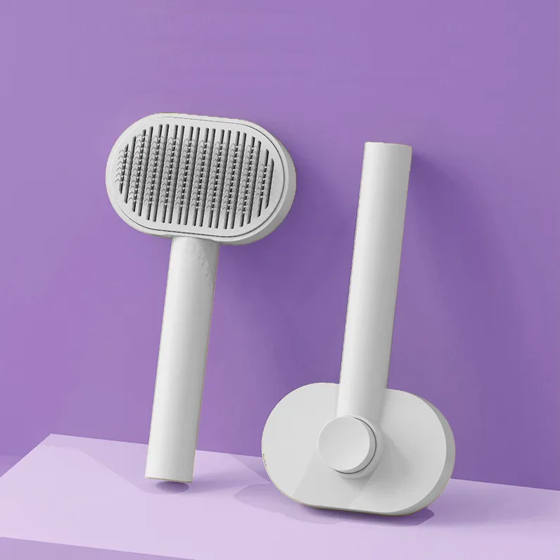 Self-Cleaning Pet Grooming Brush