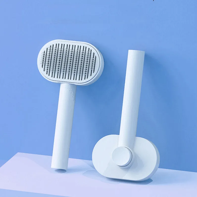 Self-Cleaning Pet Grooming Brush