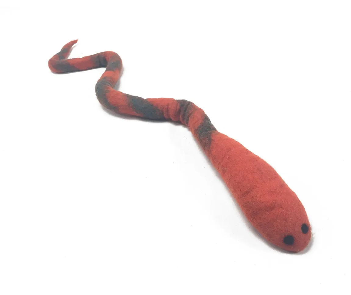 Snake Felt Toy - Assorted Colors