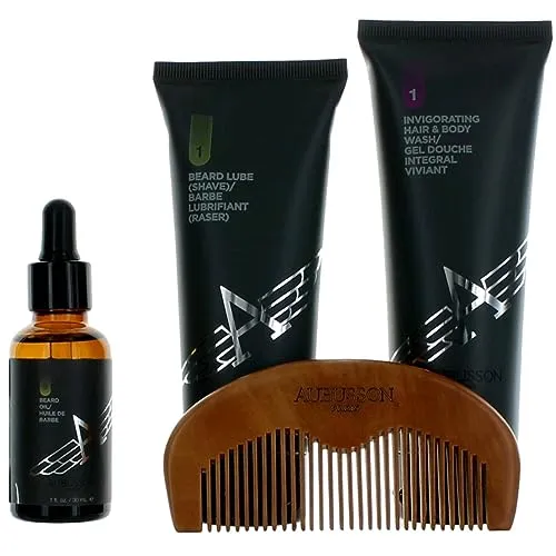 Stratoliner by Aubusson 4 Piece Grooming Advanced Beard Kit System men