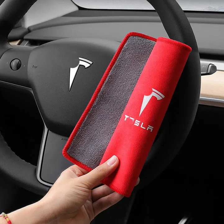 Thicken Car Cleaning Towel Glass Absorbent Cloth for Tesla