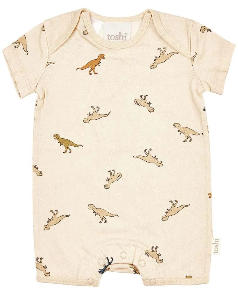 Toshi Onesie Short Sleeve Dinosauria