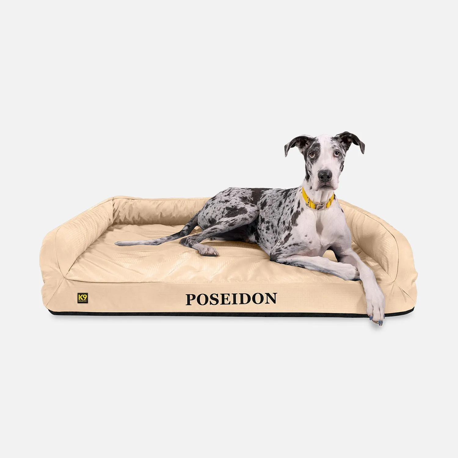 Tough Ripstop™ Rectangle Bolster Orthopedic Dog Bed